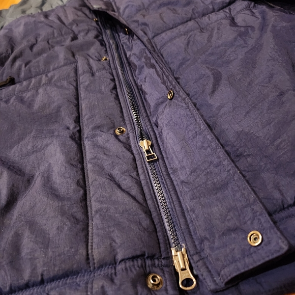 Vintage Nike 90s Blue Puffer Jacket - Picture 5 of 5